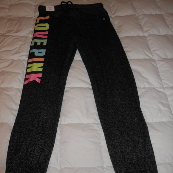 VS PINK SLEEPWEAR PANTS OUTFIT PAJAMA SET CLOTHES - Picture 8 of 10